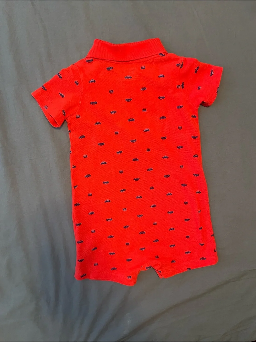 Carter's Baby Boy Romper and Overalls Set (3-Piece Bundle) 18 -24 months